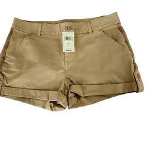 Lucky Brand women's Daisy Duke style shorts, tan color